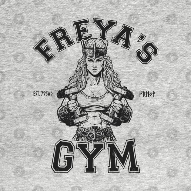 Freya's Gym - Norse Goddess Gym by rycotokyo81